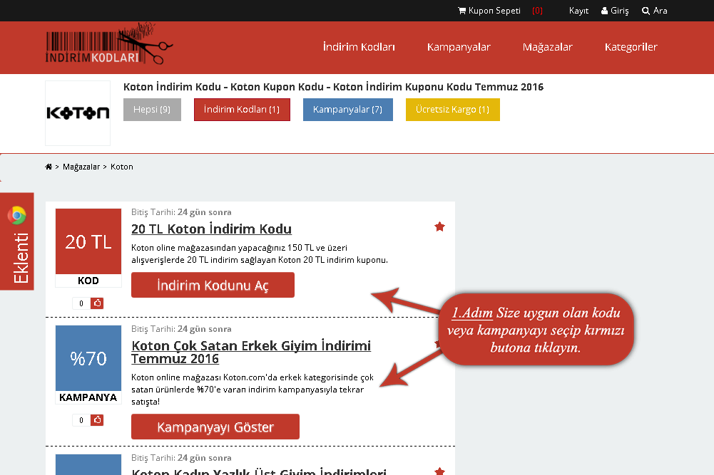 koton indirim kodu